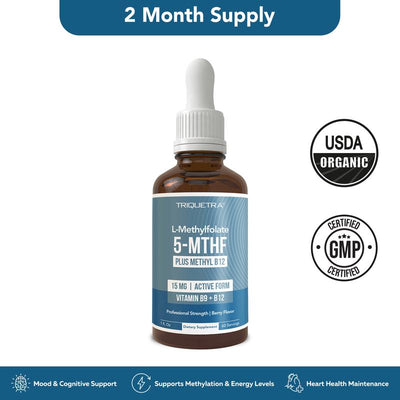 L- Methylfolate 15mg + B12