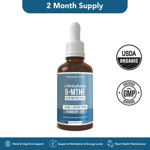 L- Methylfolate 15mg + B12