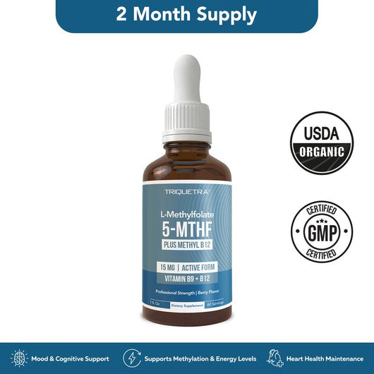 L- Methylfolate 15mg + B12